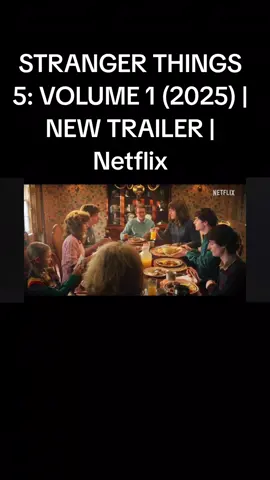 STRANGER THINGS 5: VOLUME 1 (2025) | NEW TRAILER | Netflix #trailer #cinema #tik_tok #filmclips #movie 