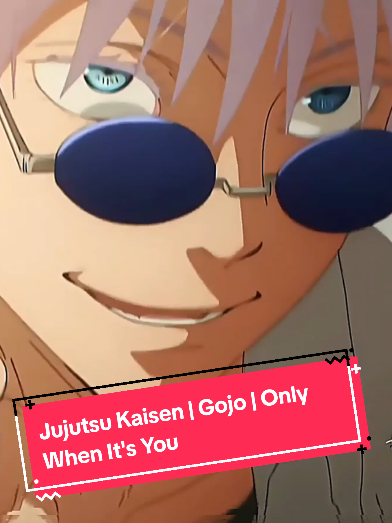 Jujutsu Kaisen edit. Gojo | Only When It's You. #jujutsukaisen #jjk #gojo  #anime #animeedit 