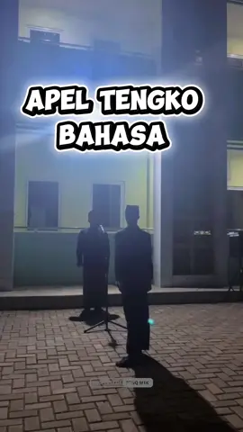 Apel Tengko Bahasa Telah dilaksanakan! Pertanda dimulainya santri kelas x berbahasa Arab dan Inggris dalam kegiatan sehari-hari