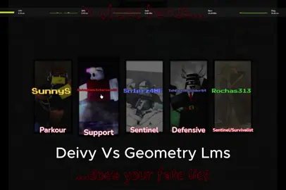 Deivy Vs Geometry Lms (Game Name: ETERNITY)