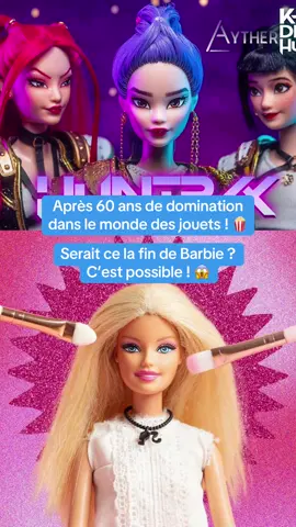 La fin des Barbies ? Mattel lance les poupées KPop Demon Hunters ! 🍿 #barbie #kpopdemonhunters #mattel #netflix 