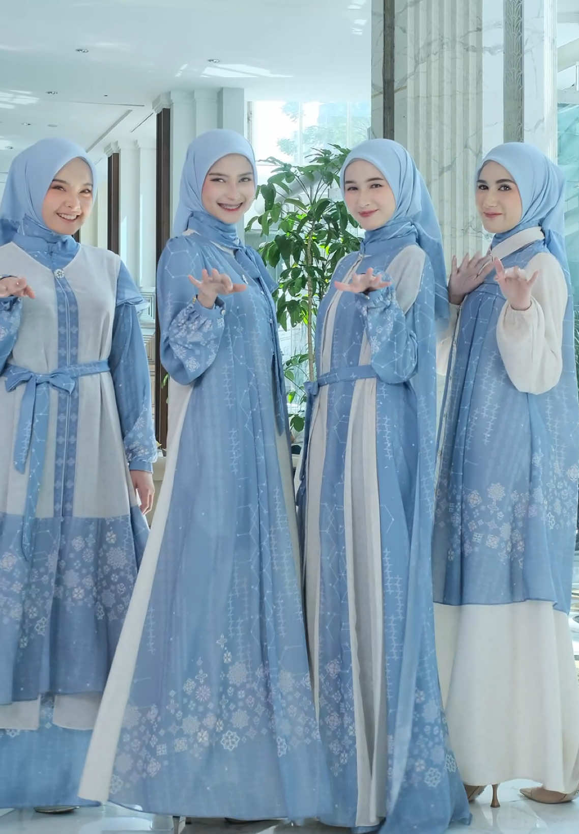 Denim sarimbit semesta emang boleh secantik ini???😍 #sarimbitsemestabypuan #sarimbitsemesta #sarimbitpuanhijab2026 #sarimbitkeluarga #sarimbit2026 