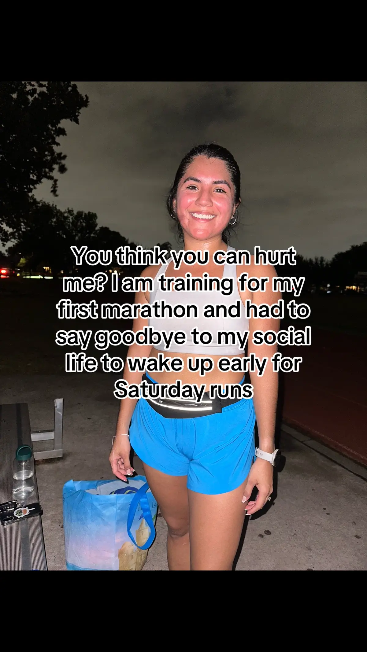 It’s the life I chose and the one I am currently enjoying! I can’t believe I am about to become a marathoner and be part of that small percent to complete one. You have one life so you have to live it to your full potential 🏃🏽‍♀️💨#viralsound #MotivaciónRunner #LatinaRunner #RunLife #marathontraining 