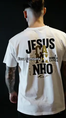Camiseta Unissex Cristã #camiseta #tiktokshop #unissex 