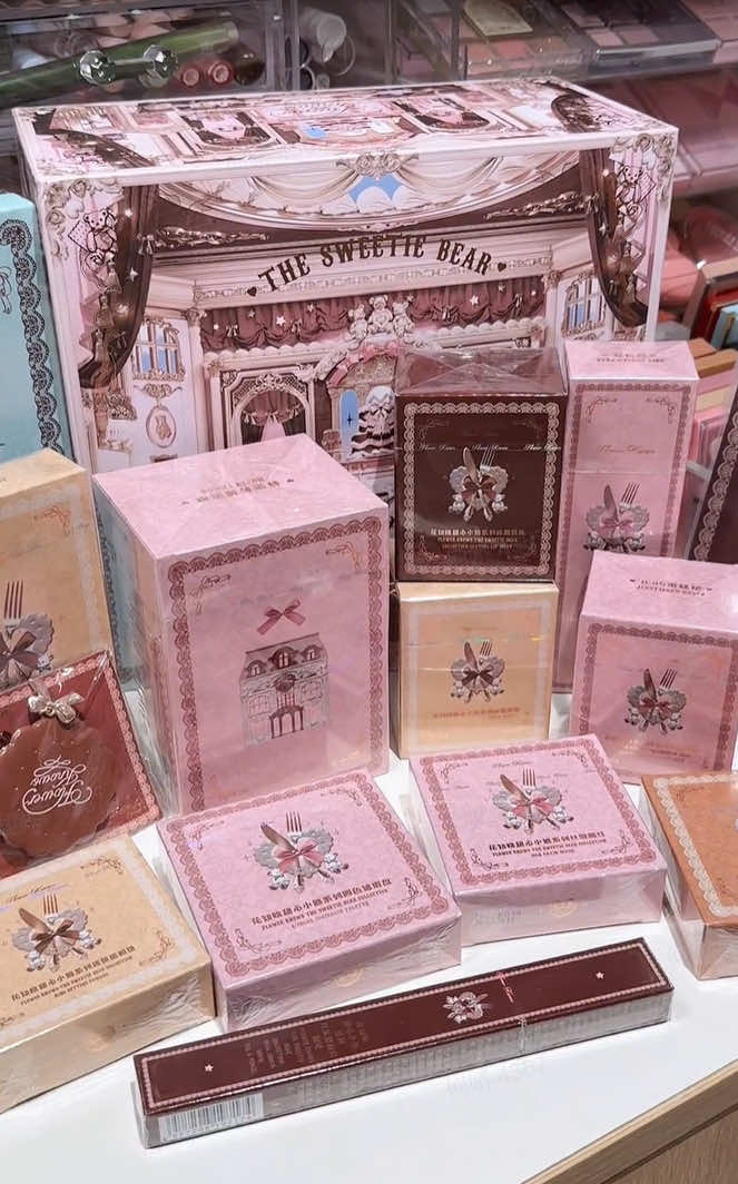 開けたのはギフトだけでなく、いい気分も💗✨ #フラワーノーズ #flowerknows #スウィーティーベアコレクション #開封動画 #開封の儀 