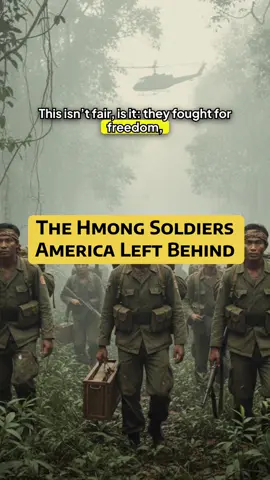 This isn’t fair, is it? They fought for freedom—and became refugees in the country they saved. Asian American History, Erased Asian History, Asians in America, and Untold Asian History uncover the story of thousands of Hmong soldiers who fought for the CIA during the Secret War in Laos. When America withdrew, promises vanished, and the Hmong were hunted, displaced, and forgotten. Those who fled to the U.S. rebuilt their lives in silence, soldiers without medals, heroes without recognition. #asianamerican #USHistory #hmong #hiddenhistory #refugeestories