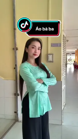 Áo bà ba em mặc #trending #gocgiadung 