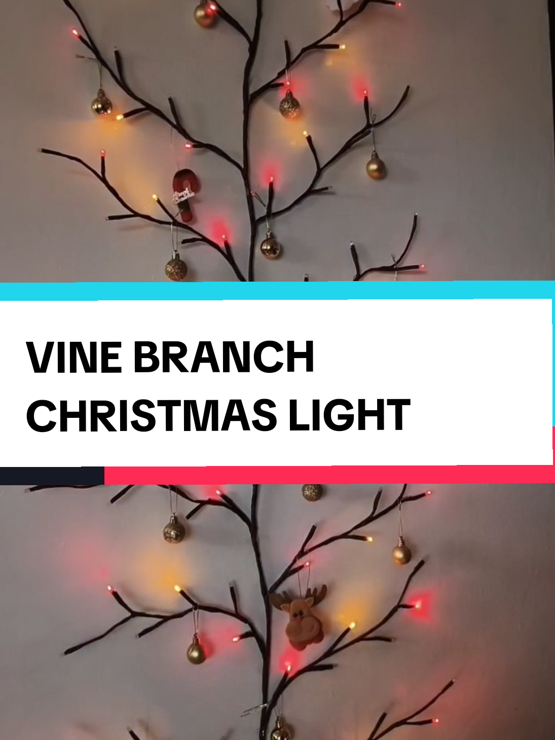 No tree? No problem, mag-vine lights ka na!✨Perfect for small rooms, or space sa dorm, or sa bahay mo👌Simple pero magical ang dating! 💫 #vinelights #christmasdecor #smallspacesolutions #holidayhomemakeover #minimalistchristmasdecor 