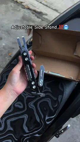 Alloy Side Stand Fully Adjustable for Motorcycle #sidestand #alloysidestand #motorcyclesidestand #motoraccessories #motorcycle 