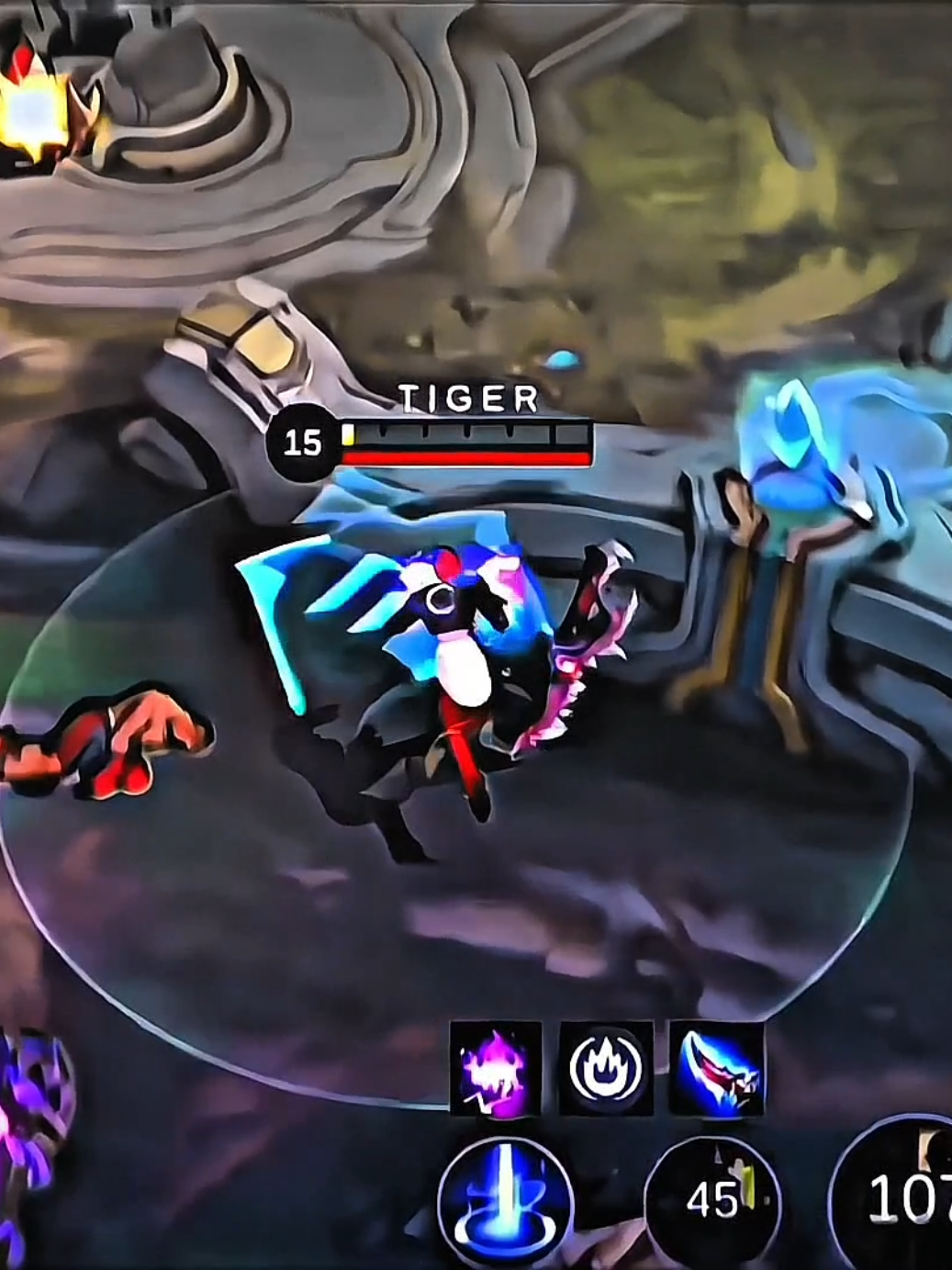 The one and only Chou #fyp #MLBB #tigeronthefire #MLBB9TH 