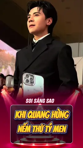 Em bé nếm thử tý men #soisangsao #xuhuong #quanghungmasterd #trending 