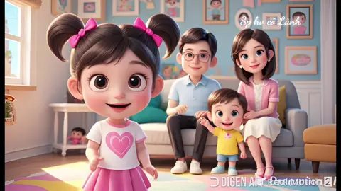 Cùng giới ghiệu về gia đình của mình nào. Học cùng cô Lành nt zl 0969//252//287