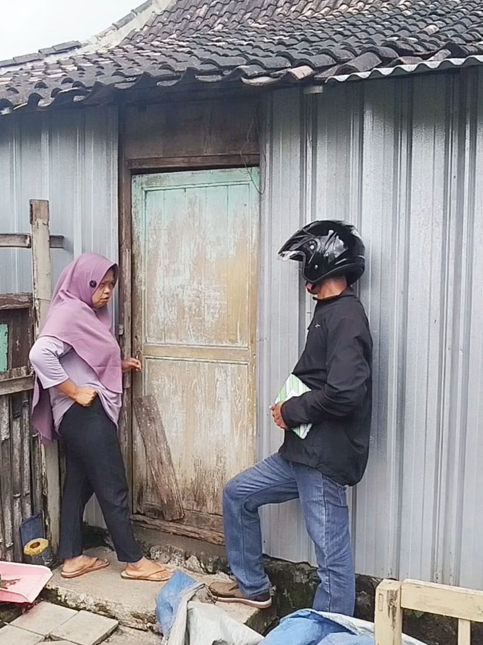 narik setoran harus kucing kucingan 😁😁😁 #ngakak #boyolali24jam #lucu 