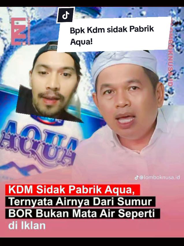 Bpk KDM, sidak pabrik Aqua! #fypage #kdm #Virral 