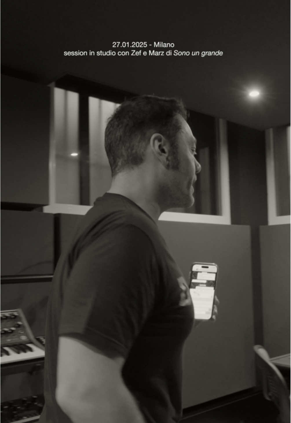 Questo disco è il disco che non pensavo avrei mai pubblicato. A domani, a mezzanotte. #TizianoFerro #DietroLeQuinte #DaVedere 