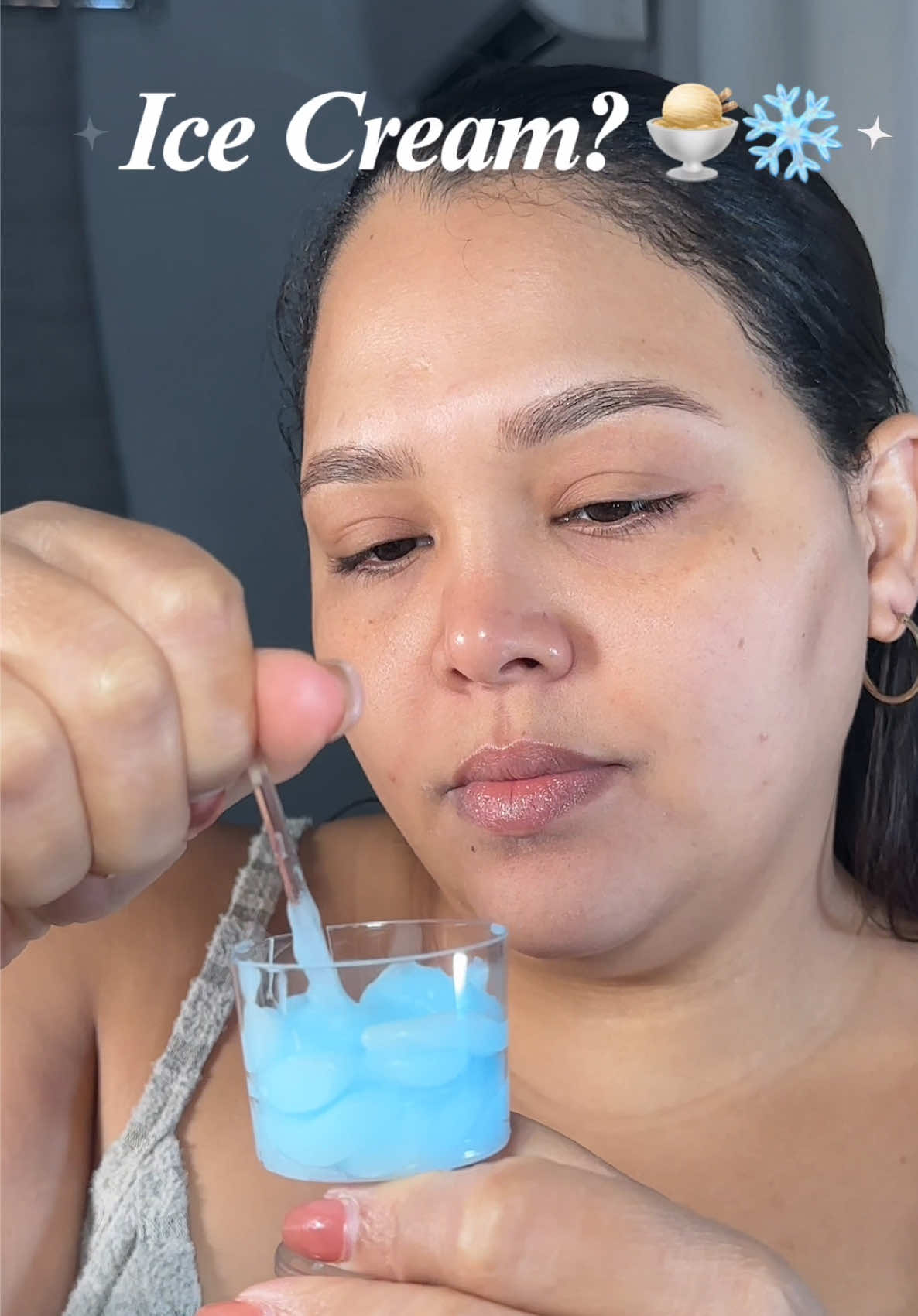 Ice cream? Nope, icy cream🧊✨ @DPPR_global @Picky Shop: @Picky KBeauty  #DPRR #HyalCubeCream #Moisturizer #SlushyCream #GlassSkin 