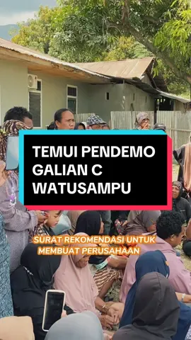 Siang tadi setelah mengecek program Sekolah Keluarga di Watusampu, menemui warga yang berdemo menuntut kompensasi dari perusahaan galian C di sana. Warga mengeluhkan terkait debu hingga ketersediaan air bersih. Siang tadi, pihak @dinaspu.kotapalu langsung turun untuk cek kondisi air bersih di Watusampu. Pihak perusahaan, LPM, lurah, dan camat juga telah diundang siang tadi untuk mencarikan solusi terkait tuntutan warga.