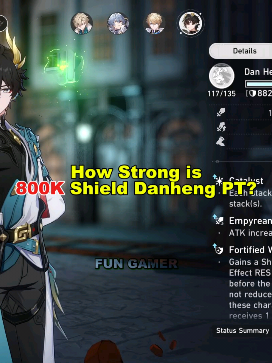 800K Shield Danheng PT💀#hsrcreators #HonkaiStarRail #DanhengPT #hsrguide 