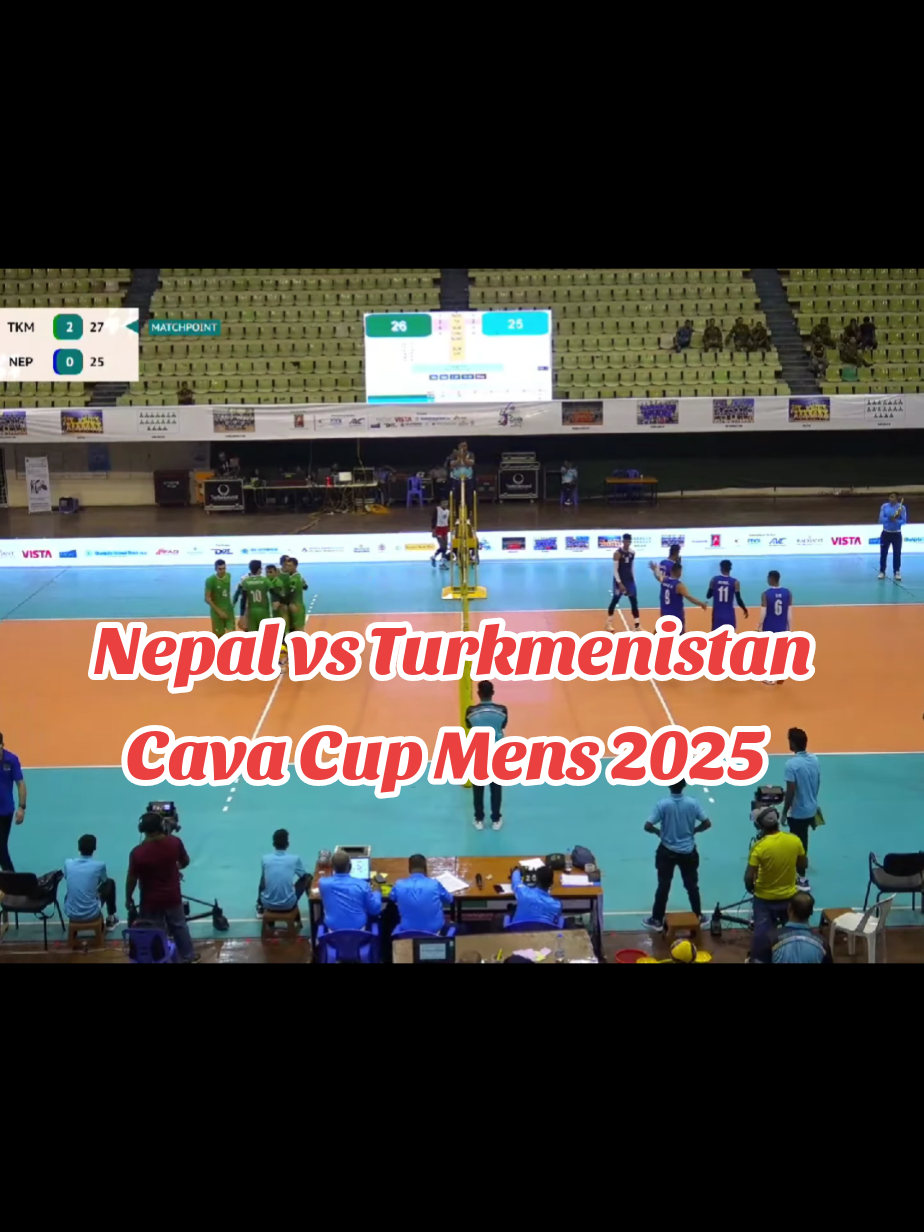 Cava Cup Mens 2025 Nepal vs Turkmenistan(0-3) #fyp #foryou #volleyball #cavacup2025 #nepal @Hem Raj Hamal @Arjan_grg10🇳🇵 @Tirsana Sirpali @Bhupesh Upadhayaya @Chhiring sherpa 🇬🇧   