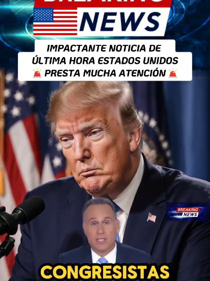 ¡Presta mucha atención Estados Unidos! #news #usa #trump #breakingnews #unitedstates 