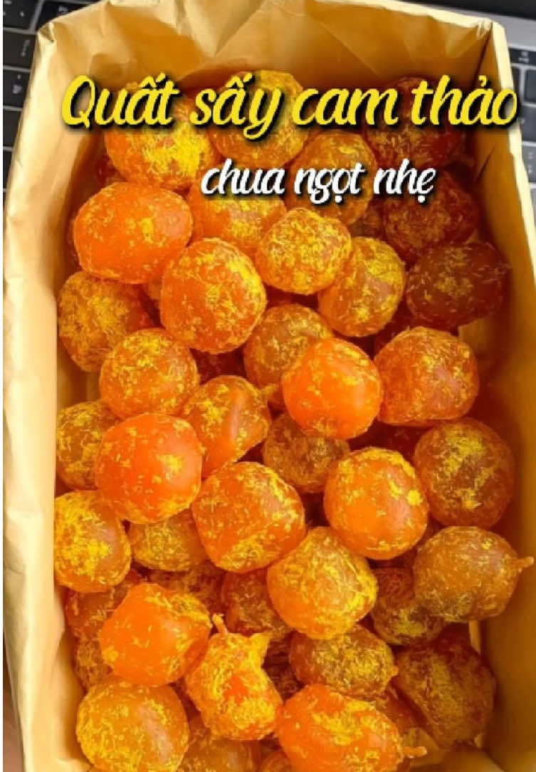 Kim Quất sấy cam thảo chua ngọt nhẹ  #quatsaycamthao #food #anvat #banhkeotet #mut 