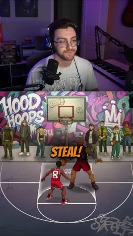 NEW HOOD HOOPS GAME HITS BIG!  #fyp #foru #gaming 