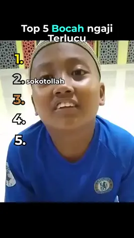 top 5 anak ngaji lucu 😂 #lucu #anakngaji #fyp #fouryou 
