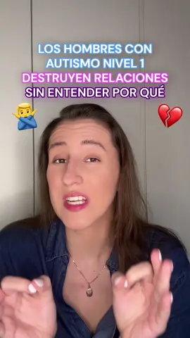 Los hombres con autismo nivel 1 destruyen relaciones sin entender qué están haciendo mal. Aman con intensidad absoluta pero sus parejas neurotípicas se sienten ignoradas, no priorizadas y emocionalmente abandonadas porque el amor autista se expresa completamente diferente. Muchos hombres con autismo pasan por múltiples relaciones fallidas sin comprender que su forma de amar no se traduce a lenguaje neurotípico. No es falta de amor - es incompatibilidad fundamental en cómo expresan y reciben afecto. POR QUÉ EL AMOR AUTISTA CONFUNDE: Expresan amor a través de acciones lógicas, no gestos románticos No entienden intuitivamente necesidades emocionales no verbalizadas Su forma de mostrar cuidado no es reconocida como amor. LA VERDAD DESGARRADORA: Aman tan profundamente que duele - solo que su lenguaje de amor es intraducible sin guía. LAS 5 FORMAS QUE SABOTEAN RELACIONES: 