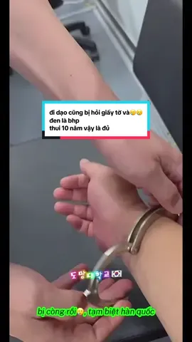 #đi dạo bị cảnh sát hỏi giấy tờ đen là bhp #truyquetbhp #도망대학교 #tomangte #duhocsinhhanquoc  -cảnh sát truy quét bất hợp pháp tại hàn rất gắt nha -tạm biệt 10 năm bên hàn 