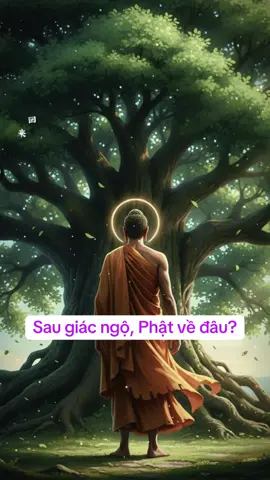•	Người chưa giác ngộ thấy “Phật diệt độ” là mất đi. 	•	Nhưng người đã thấy đạo hiểu rằng: Phật không đi đâu cả – chỉ trở về với chính cái chưa từng rời đi.                            Phật “về Niết Bàn” không phải là đi đến một cõi khác, mà là thể nhập trọn vẹn vào bản thể vốn không sinh không diệt — cái “thật” chưa từng mất đi, chỉ bị vô minh che khuất.#phatphapnhiemmau #xuhuong #phatgiao #loiphatday #CapCut 