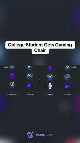 College Student Gets Gaming Chair
