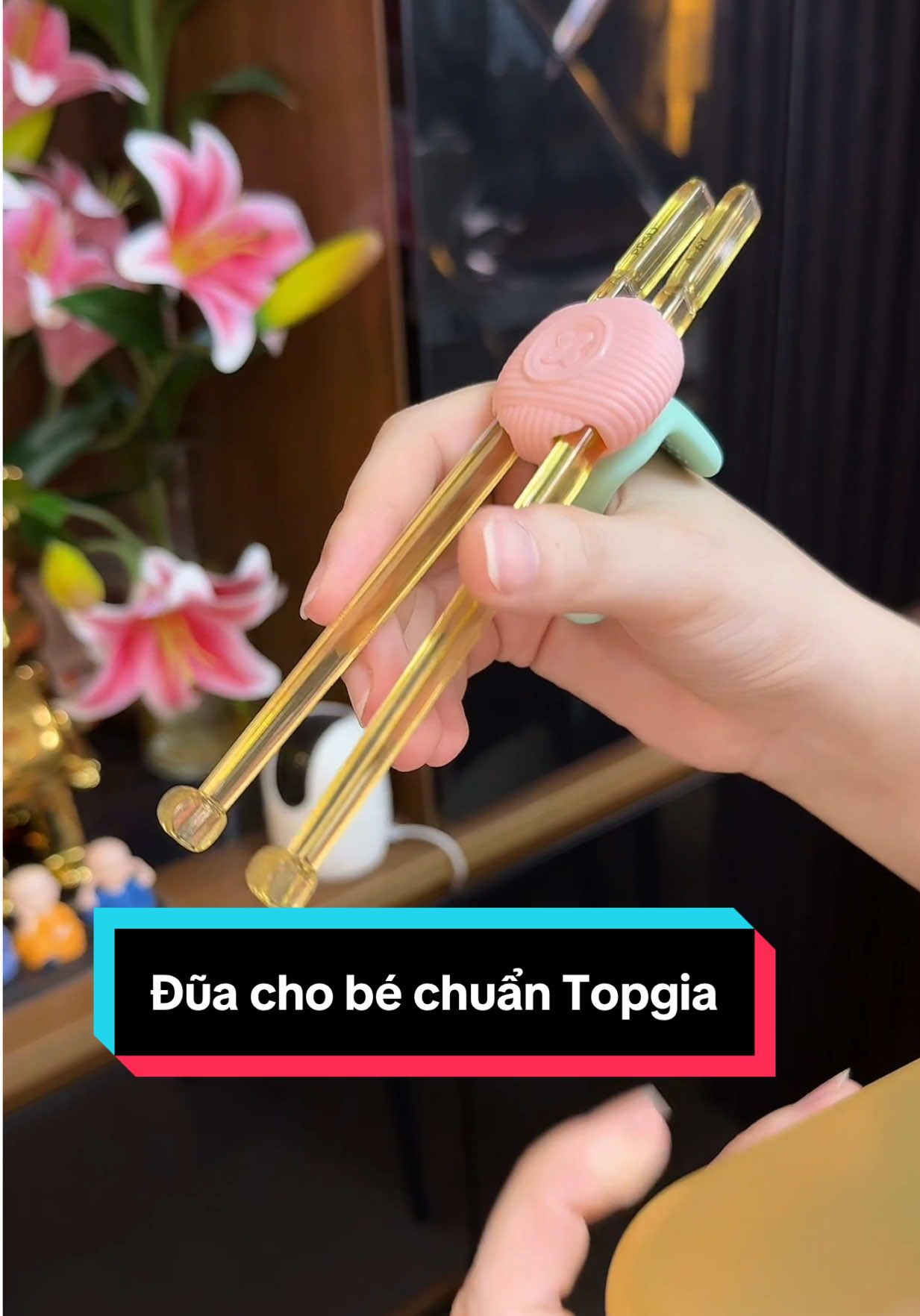 Đũa tập gắp cho bé chuẩn hãng Topgia #phạmminhthu888 #MinhThu #minhthureview #mẹbốibốinè 