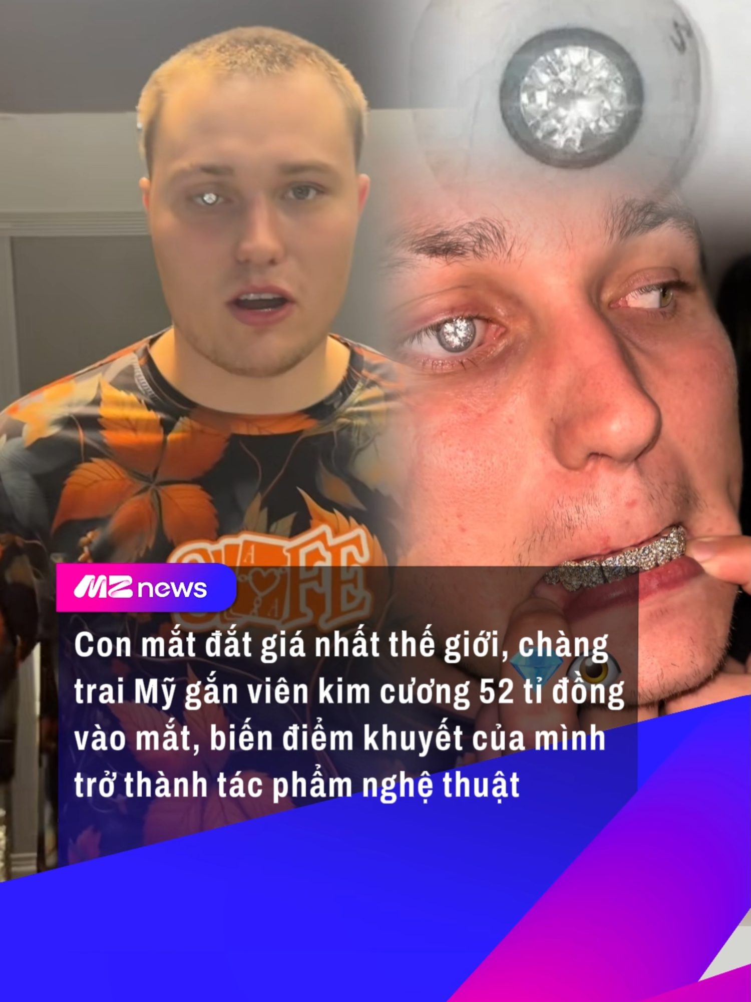 Con mắt của người ta có 52 tỷ chứ nhiêu đâu #mznews #mznetwork #tiktok #tintuc #news #tiktokgiaitri
