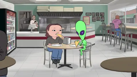 Alien Encounter part 2 Voiced by Caroline Pigou and @Asad Benbow #funny #animation #cartoon #alien #aliens