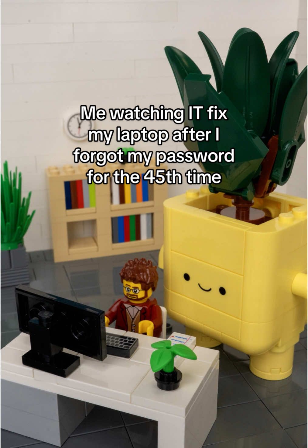 I PROMISE to remember it from now on  
 #LEGOBotanicals #LEGO #HappyPlants
