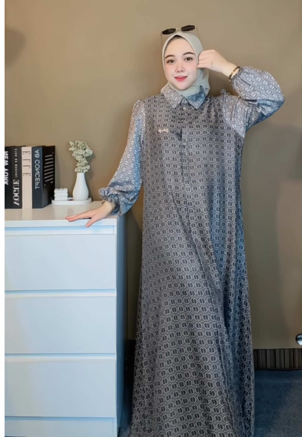 #dresslebaran #dressmewah #ootdfashion #rekomendasioutfit #fyp 