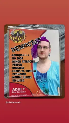 🤡🫏🤡lol really nailed that one. But for real, democrat is no longer a political party. It’s a title for communists with mental illness. 🤷‍♂️ #halloween2025 #democrats#october #costume #maga 