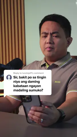 Bakit maraming kabataan ang madaling sumuko? #edcelflores #EDTF #negosyo #businessgrowth #businesstips      