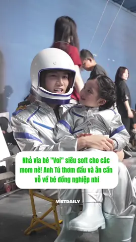 Nhả vía bé “Voi” siêu soft cho các mom nè! Anh Tú thơm đầu & ân cần vỗ về bé 