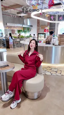 Chất nỉ xịn lên dáng quá xinh, bảo sao set đồ này cháy hàng liên tục các chị ạ #phuongnguyenguno #guno 