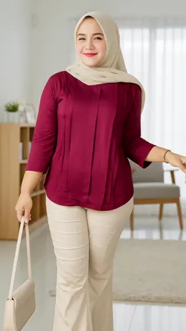 warnanya manjain mata banget✨😍 #atasanwanita #fashiontiktok #ootdfashion #TikTokFashion #fyp 