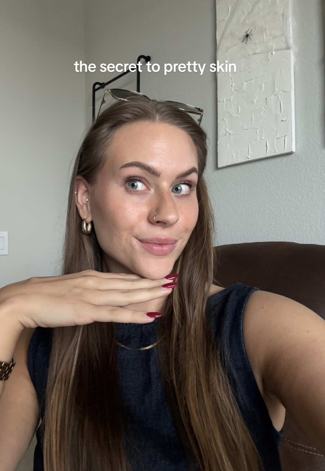 When you start letting your skin breathe. It will thank you. #makeuproutineeveryday ##glowingskin##skincaretips 