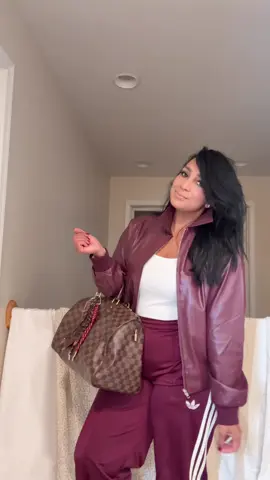 Burgundy Fall Outfit Inspo 🍷 #fallfashion #falloutfitinspo #OOTD #adidas #trendingsound
