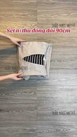set nỉ nấm dài 90cm #thaonhiim49 #pagethaonhiimet49 