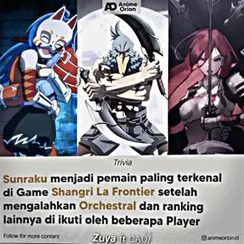 Sunraku Nih 🔥☕🗿 - - - #shangrilafrontier #animeedit #creatoranimeone #caofams #fyp 