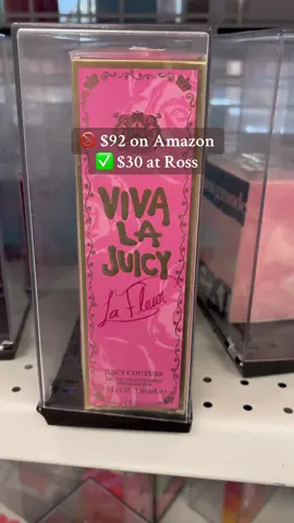 I’m obsessed with Viva La Juicy fragrances. So underrated! Found the Fleur at Ross for a third of the price 💕 #fragrance #perfumetiktok #juicycouture #rossfinds #rosshaul @Ross Dress for Less @Juicy Couture 