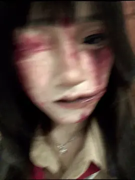 halloween make up?  #xyzabc #fake #fyp #trend #horror #viral #fakeblood #ideas #halloween #makeup #fyp #music 