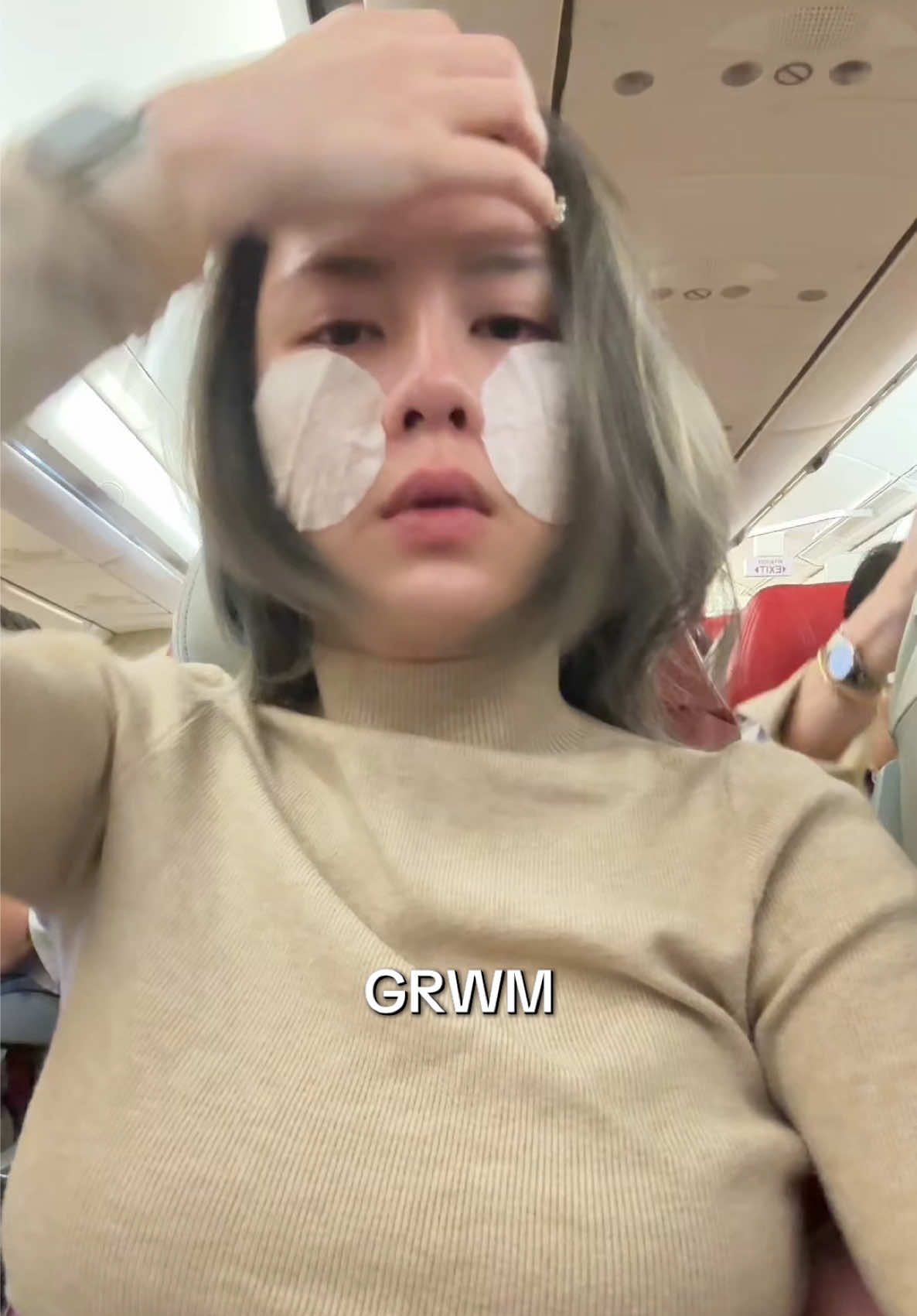 GRWM ฉบับนอน 3 ชม 🥹 #amyamily__ #grwm #makeup #fyp #รีวิวบิวตี้ 