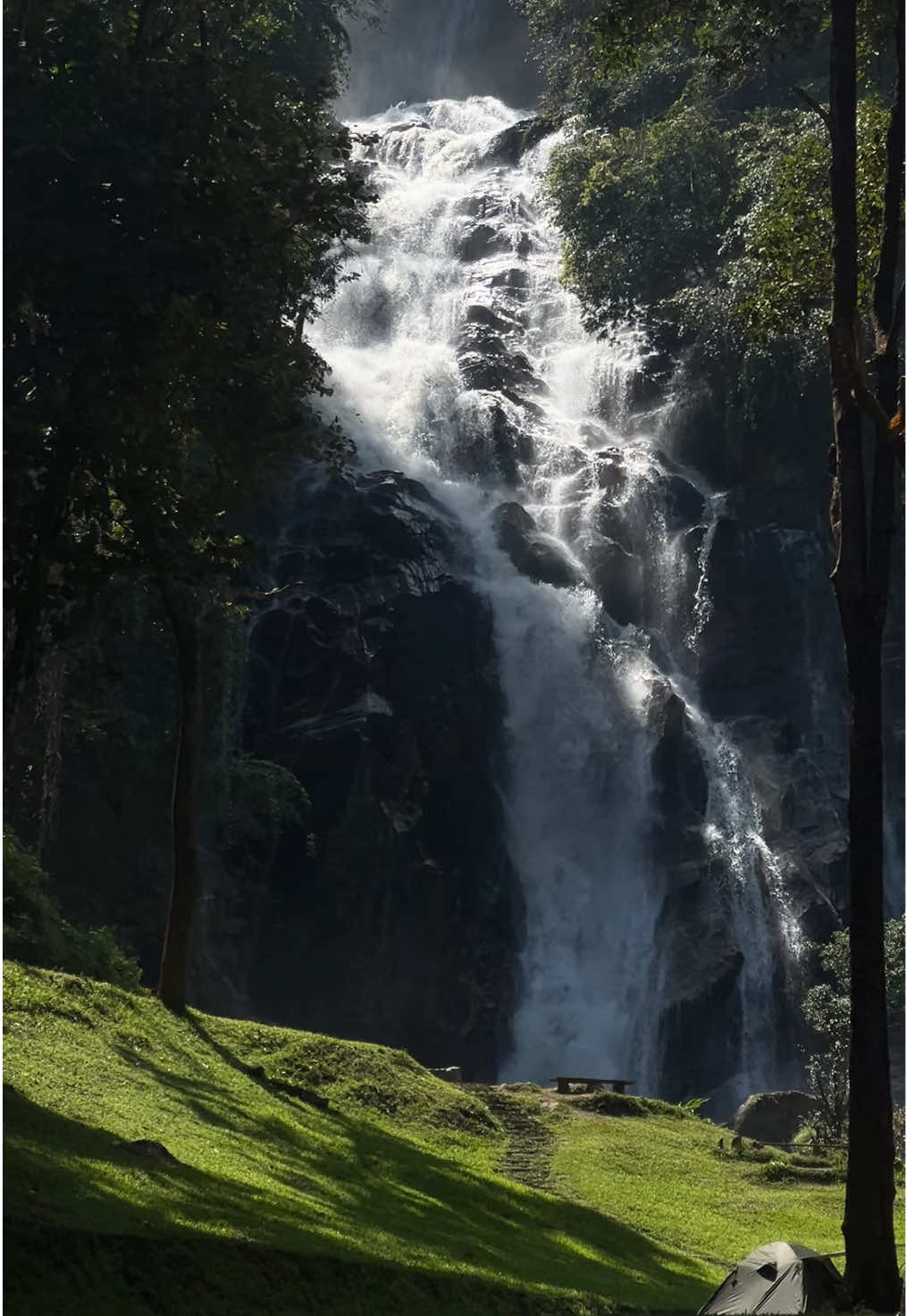 สวยมาก น้ำตกแม่เตี้ยะ