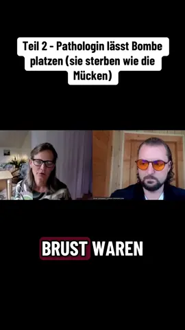 Teil 2 - Pathologin lässt Bombe platzen (sie sterben wie die Mücken) #fyp #foryou #viral #trending #germany